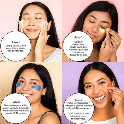 Mascarilla para Ojos Hinchados y Ojeras