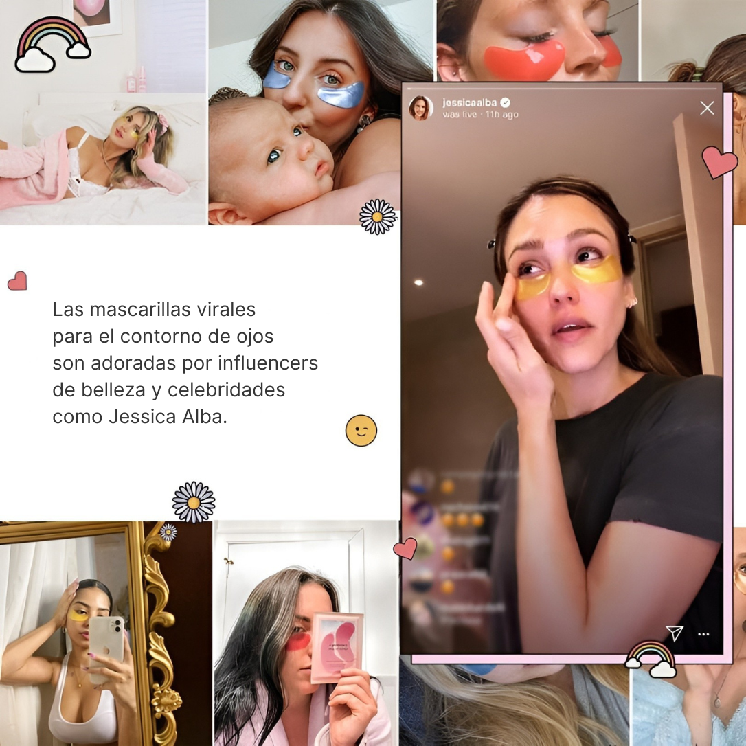 Mascarilla para Ojos Hinchados y Ojeras