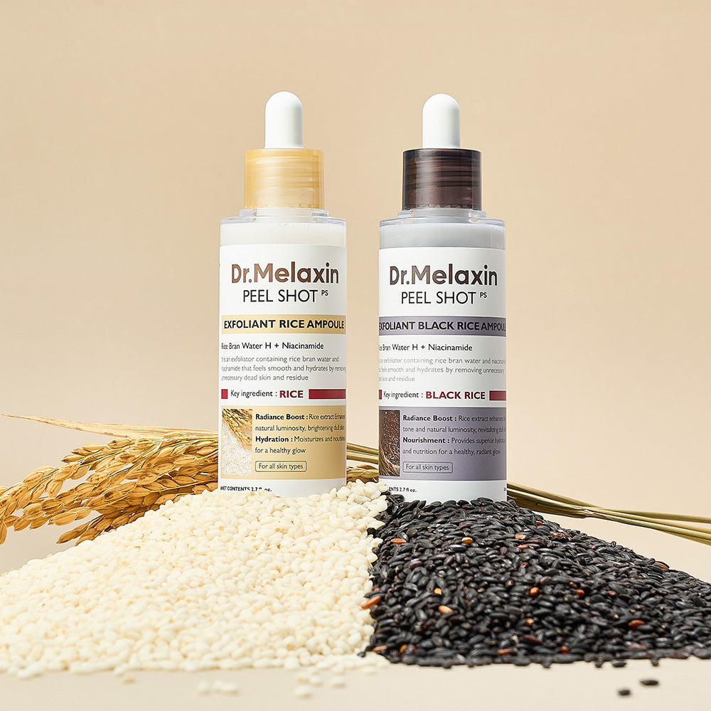 Kit Exfoliante de Arroz para una Piel Luminosa