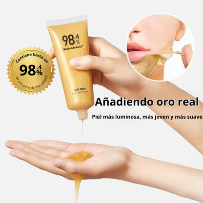 GoldenBeauty - Mascarilla exfoliante de oro | Piel joven en 28 días