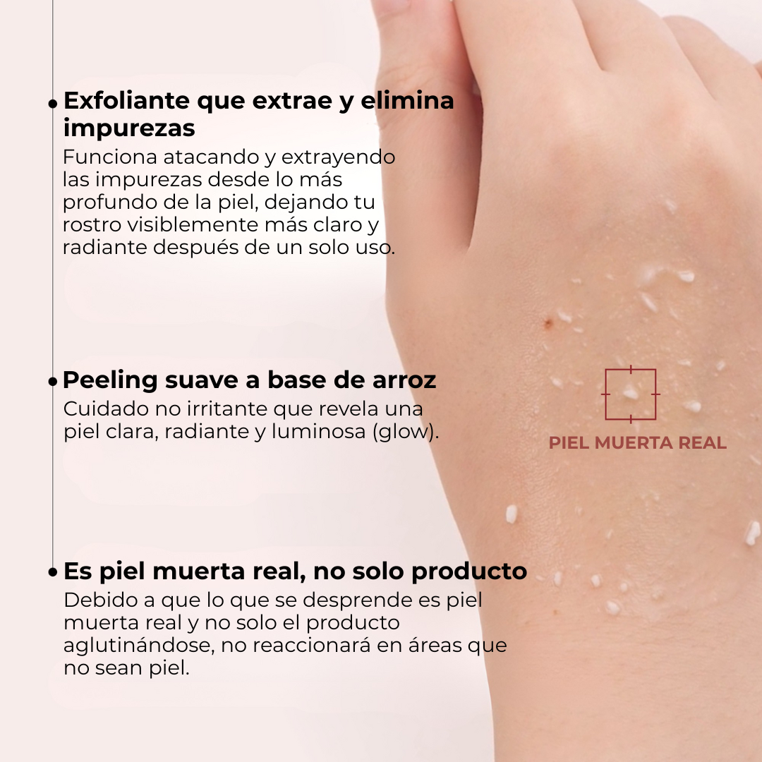 Kit Exfoliante de Arroz para una Piel Luminosa