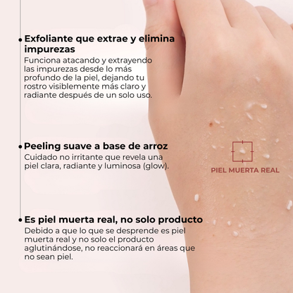 Kit Exfoliante de Arroz para una Piel Luminosa
