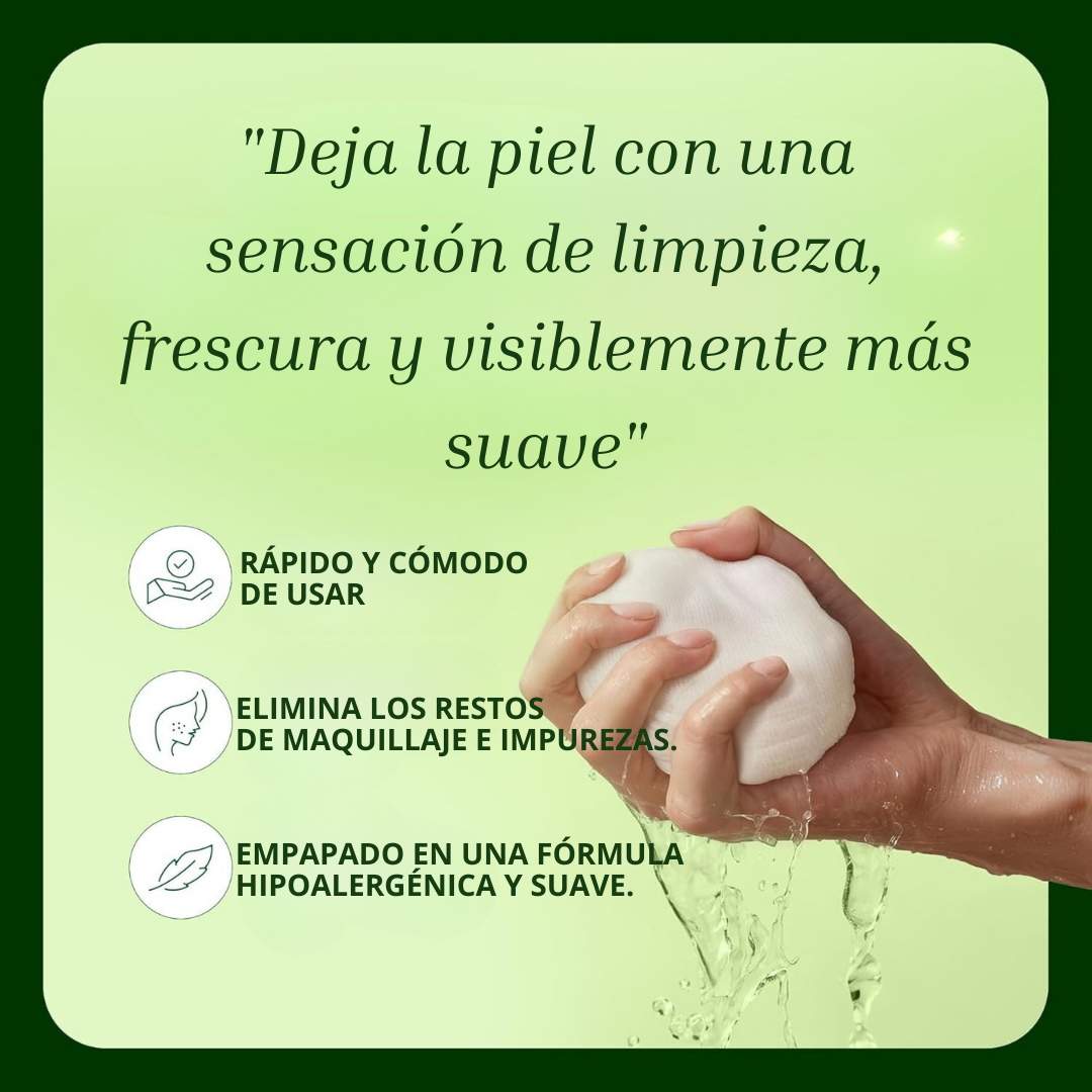 Toallitas tonificantes coreanas para arrugas, manchas oscuras y luminosidad radiante